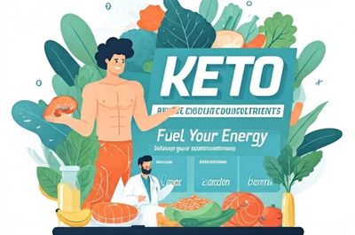 un hombre fuerte y lleno de energía aplicando la dieta Keto en su vida.